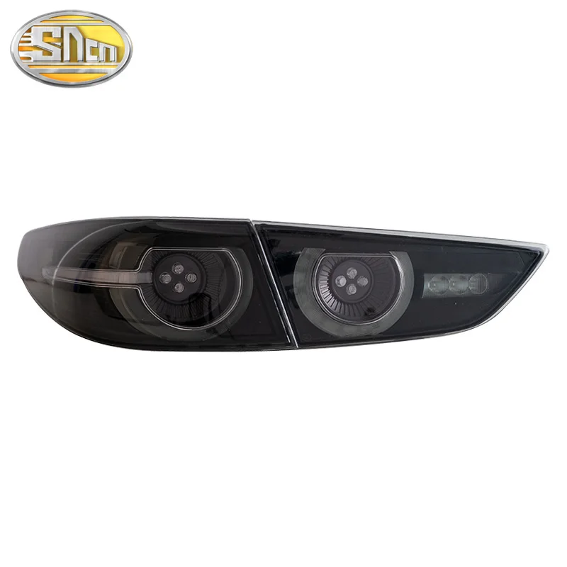 Car LED Tail Light Taillight For Mazda 3 Sedan 2019 - 2021 Rear Running + Brake Reverse Dynamic Turn Signal |