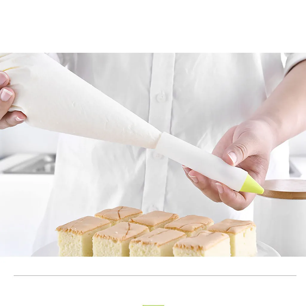 Pastry Icing Pen Cake Tools Piping Bag Nozzle Tips Fondant Cookie Ice Cream Syringe Muffin Dessert Decorator | Дом и сад