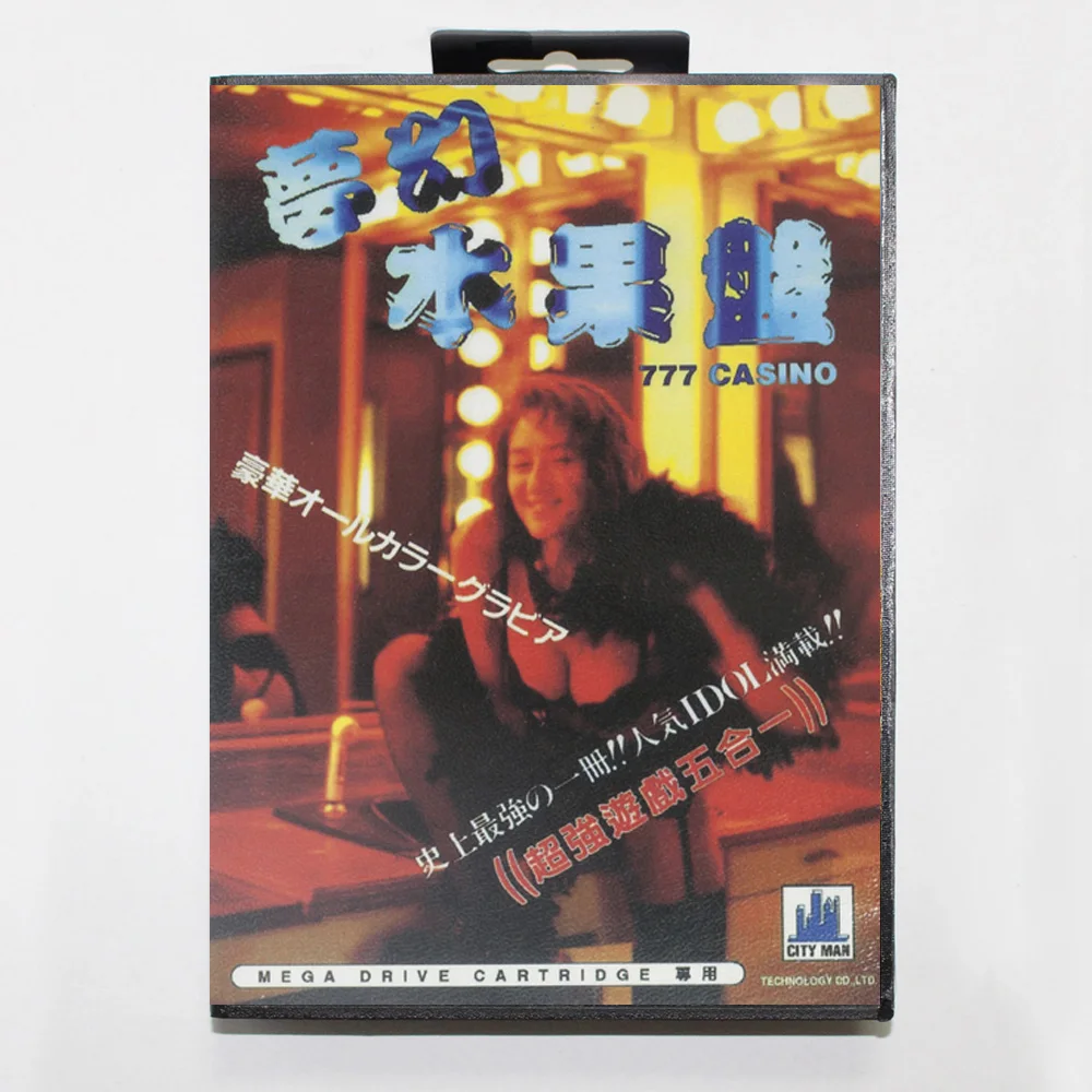 

Meng Huan Shui Guo Pan 777, игровая карта в коробке, 16 бит, MD, для Sega MegaDrive Sega Genesis System
