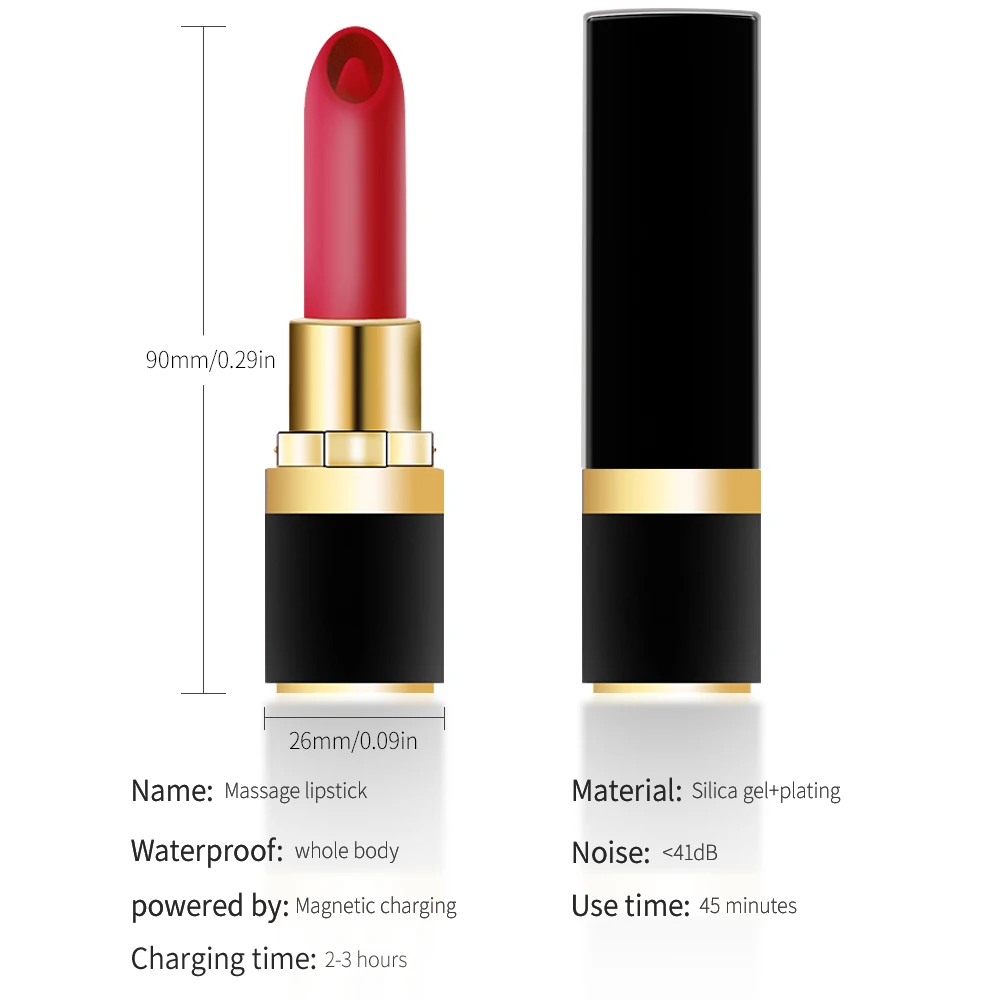 Сдержанный Мини Вибраторы для губной помады Для женщин Стимулятор клитора
