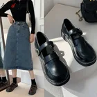 Туфли женские в стиле сладкой Лолиты, униформа jk для косплея в японском стиле, винтажные Туфли с круглым носком, loli cos