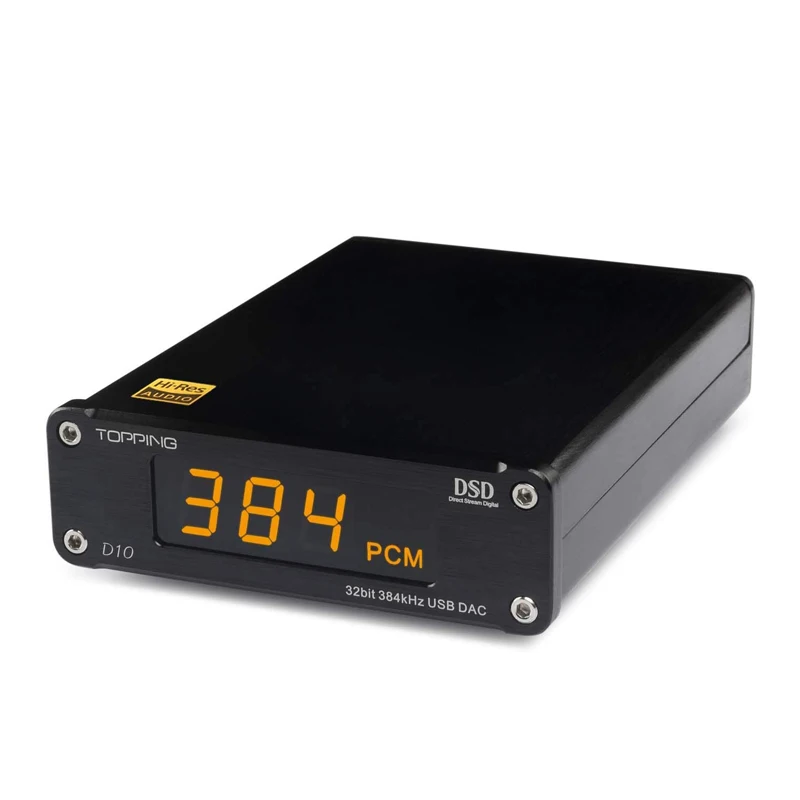 Верхний D10 декодер DSD256 ES9018K2M XMOS PCM384 USB DAC аудио декодер