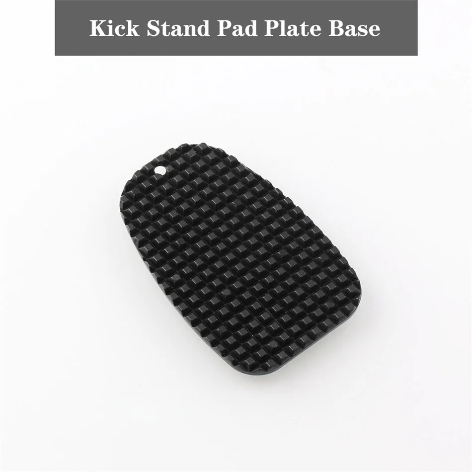 1 шт. черная универсальная мотоциклетная пластиковая боковая подставка для