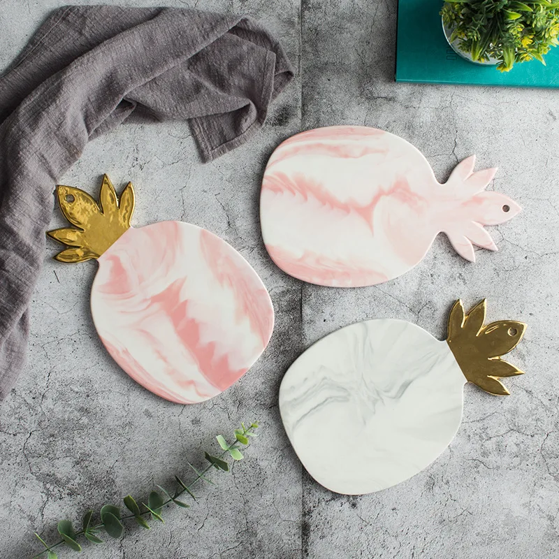 LEKOCH благодарность и отзывы керамическая тарелка с мраморным узором в