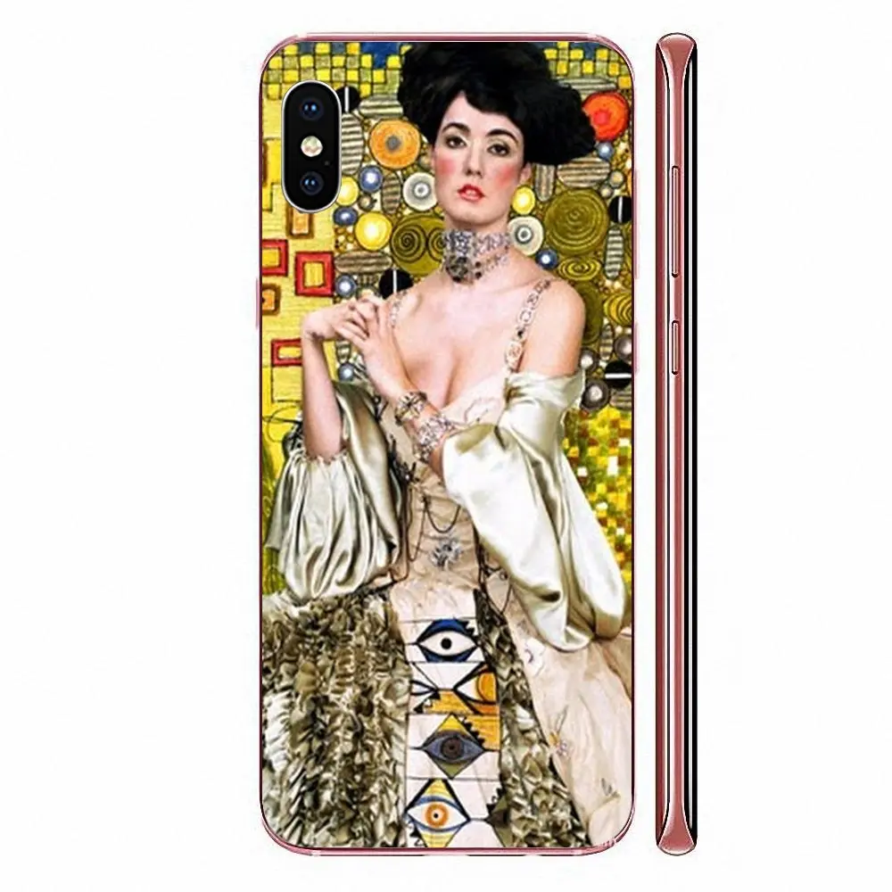 Kiss By Gustav Klimt Gold Tears In Oil для Samsung Galaxy A10 A20 A20E A3 A40 A5 A50 A7 J1 J3 J4 J5 J6 J7 2016 2017 2018 | Мобильные