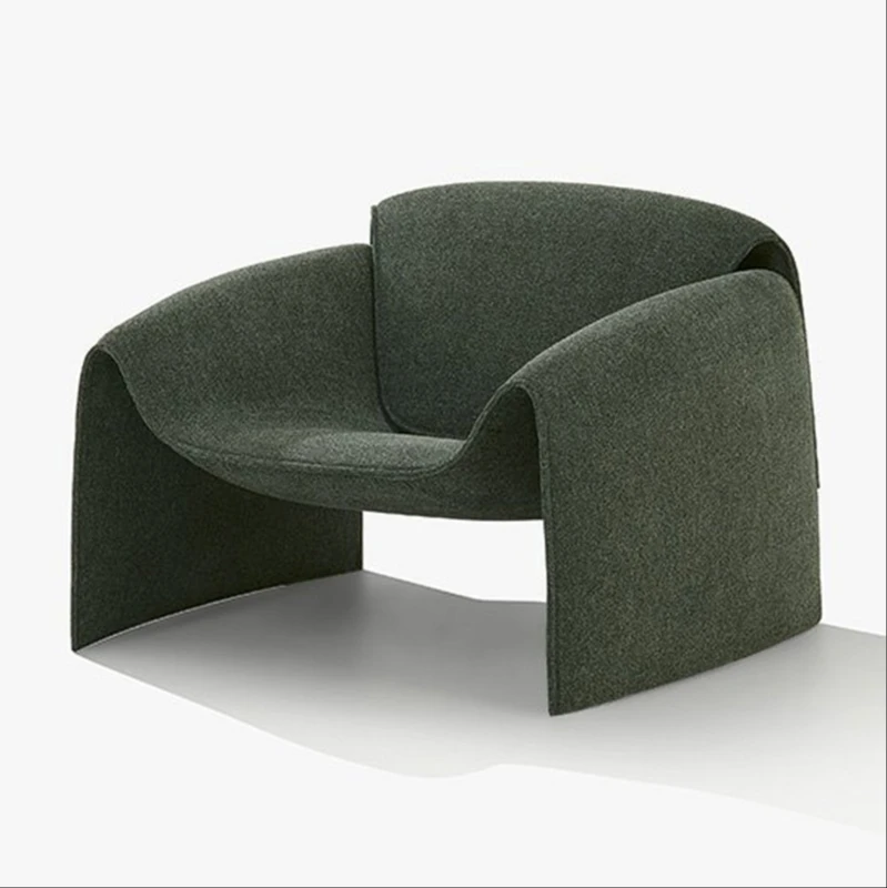 

Single person sofa lazy chair luxury model room living room single chair leisure chair