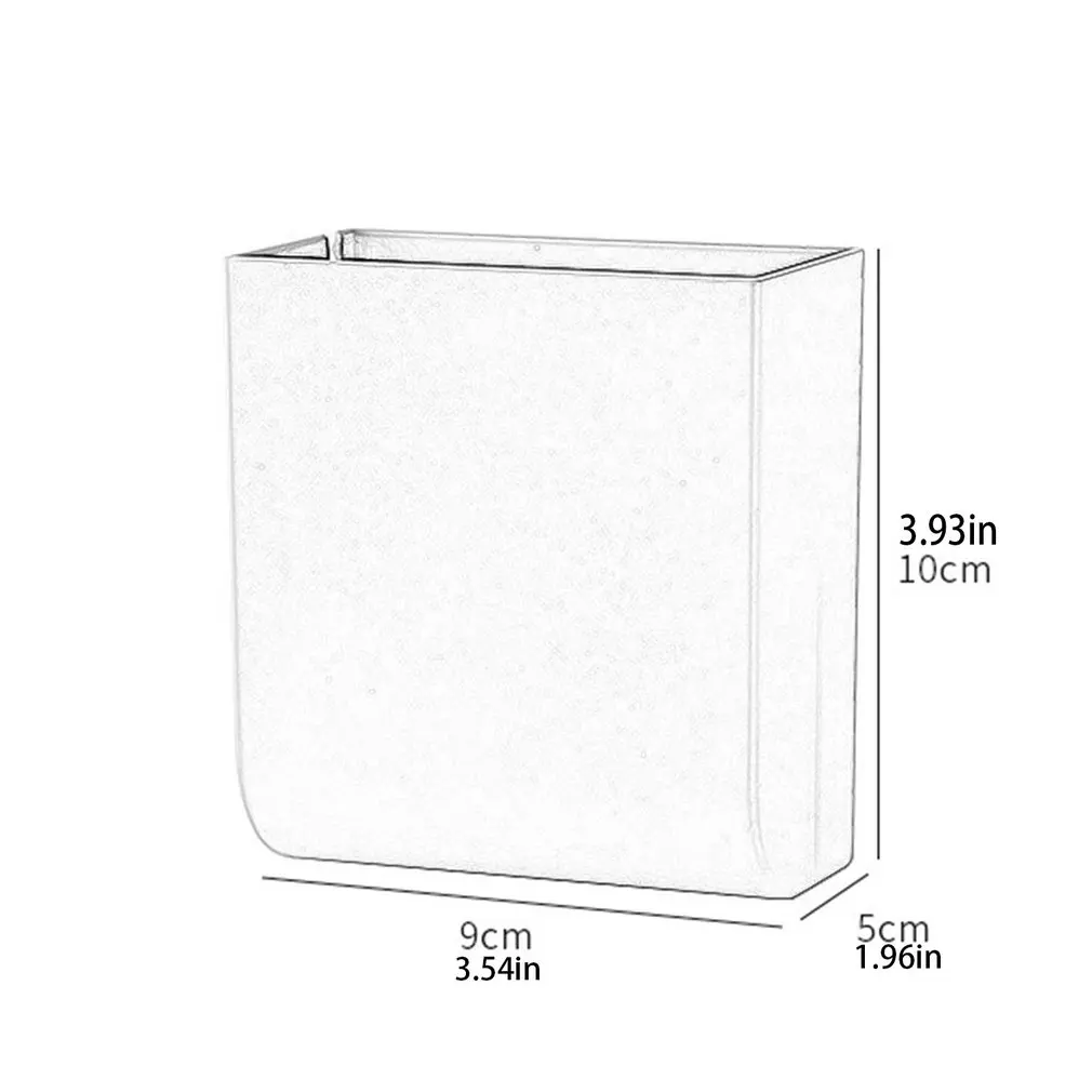 

Wall Hanging Remote Control Storage Box Wall Glove Box Multi-functional Mobile Phone Charging Storage Organizer