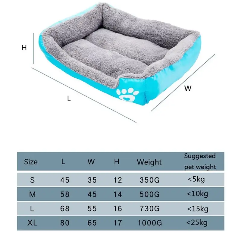 Большая кровать для собаки теплый домик мягкие гнезда корзины собак