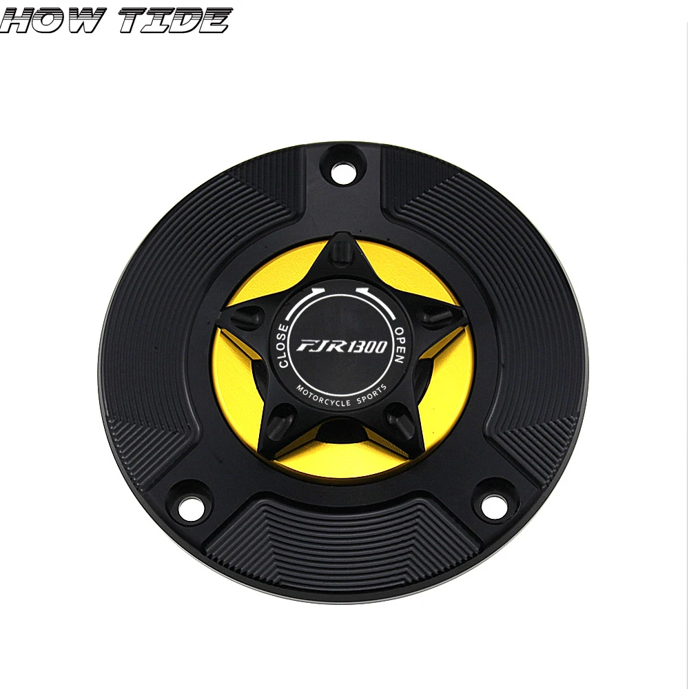 

Motorcycle Accessories high quality CNC Aluminum Fuel Gas Tank Cap Cover for YAMAHA FJR 1300 FJR1300 2001-2015 8 Colors