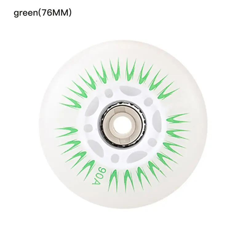 

LED Flash Inline Roller Skate Wheel 90A Hardness 64mm 68mm 70mm 76mm 80mm for Adults Kids SEBA RB Roller Wheels