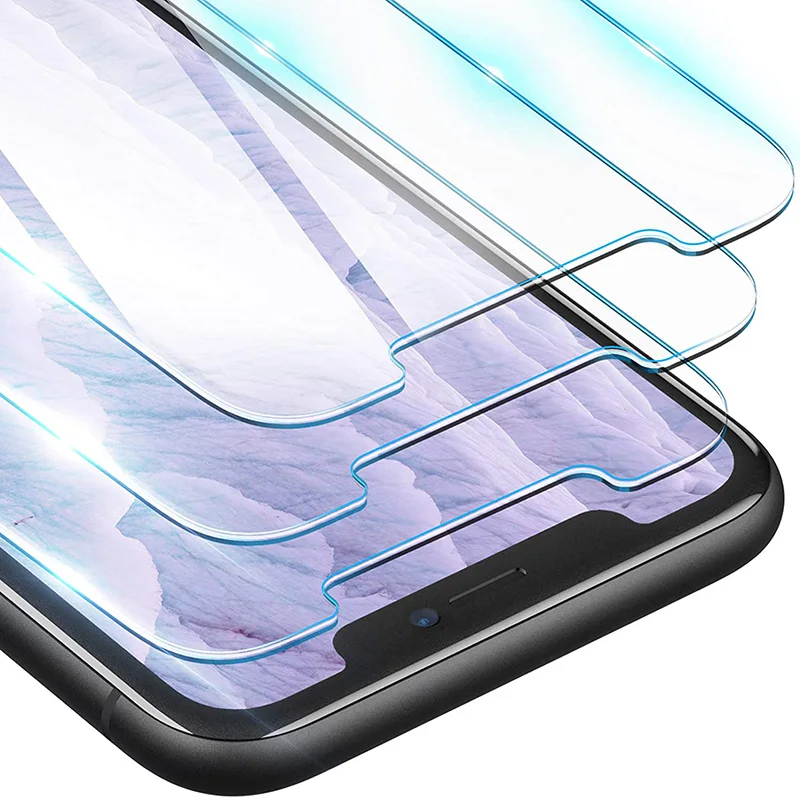 

Защитное стекло для iPhone 11 12 13 Mini Pro Max, пленка для экрана из закаленного стекла для iPhone X, XS, XR, XS Max, 3 шт.