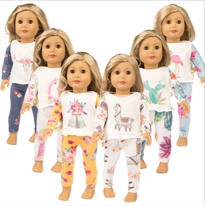 Набор одежды для отдыха с животными, подходит для американской девушки 18 дюймов, американская девочка кукла Александра, кукла, лучший подарок