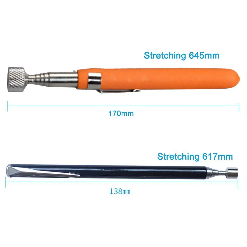 

1pc Mini Portable Telescopic Magnetic Magnet Pen Tool Screw Extendable Nut Affordable Pickup Ability Light To Catch With Ro A8T3