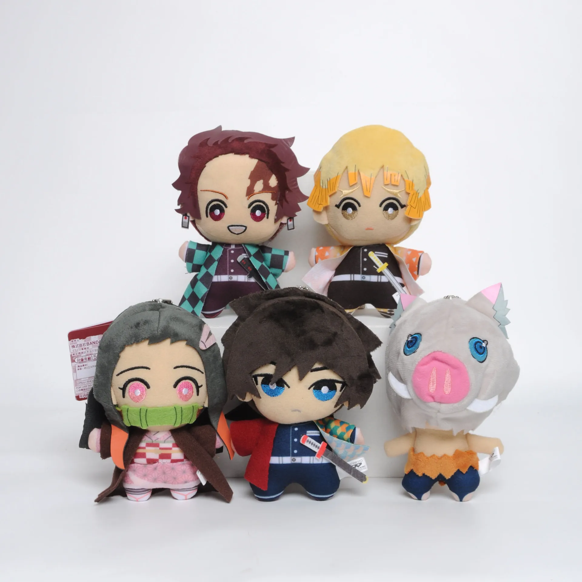 

15cm Japan Anime Demon Slayer Tomioka Giyu Kamado Tanjirou Kamado Nezuko Agatsuma Zenitsu Plush Toys Gift For Children
