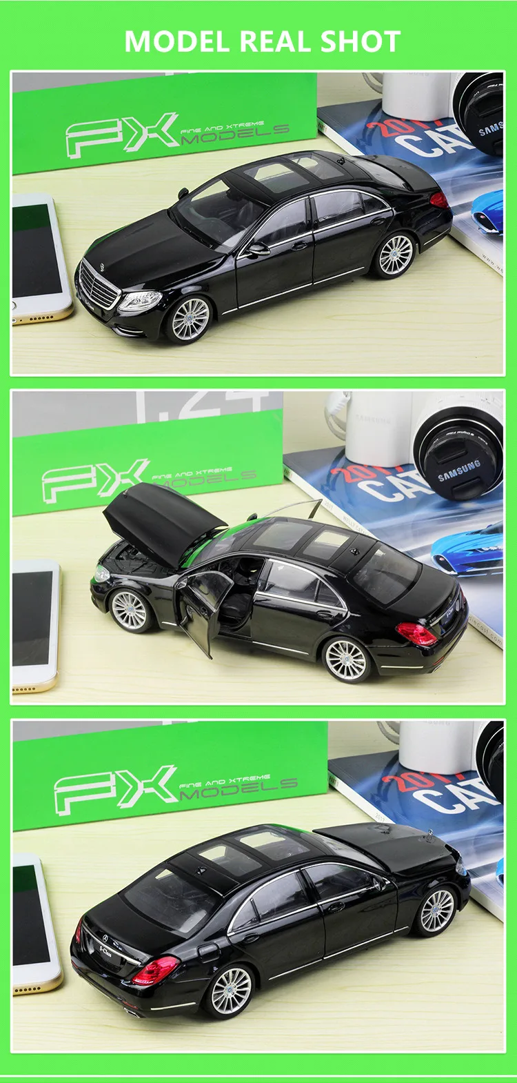 WELLY 1:24 Mercedes Benz S-Class спортивный автомобиль моделирование сплав модель автомобиля ремесла украшение Коллекция игрушек инструменты подарок