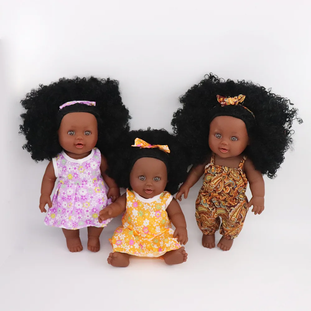 12 ”африканская кукла подвижная шарнирная игрушка Рождественский лучший подарок