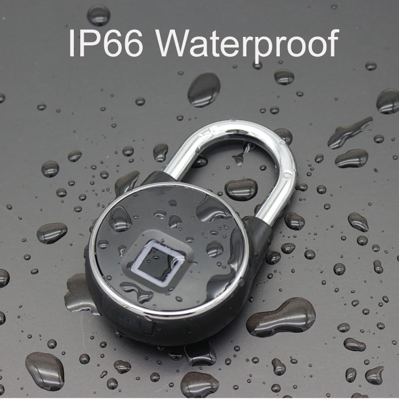 Дверной смарт-замок Anytek со сканером отпечатков пальцев IP66 водонепроницаемый без