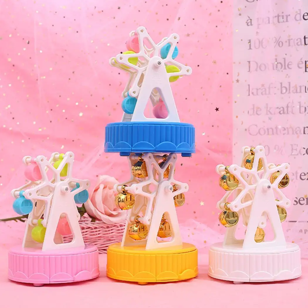 Новое Детское колесо обозрения музыкальная шкатулка игрушки