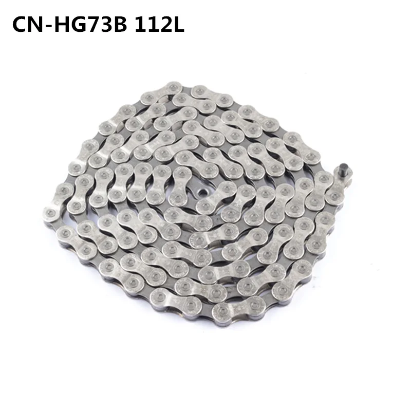 Фото Цепь Shimano Alivio HG53 9 скоростей, супер узкая цепь HG для велосипеда, 9 скоростей, 9 S, 112 звеньев, 112 л №3