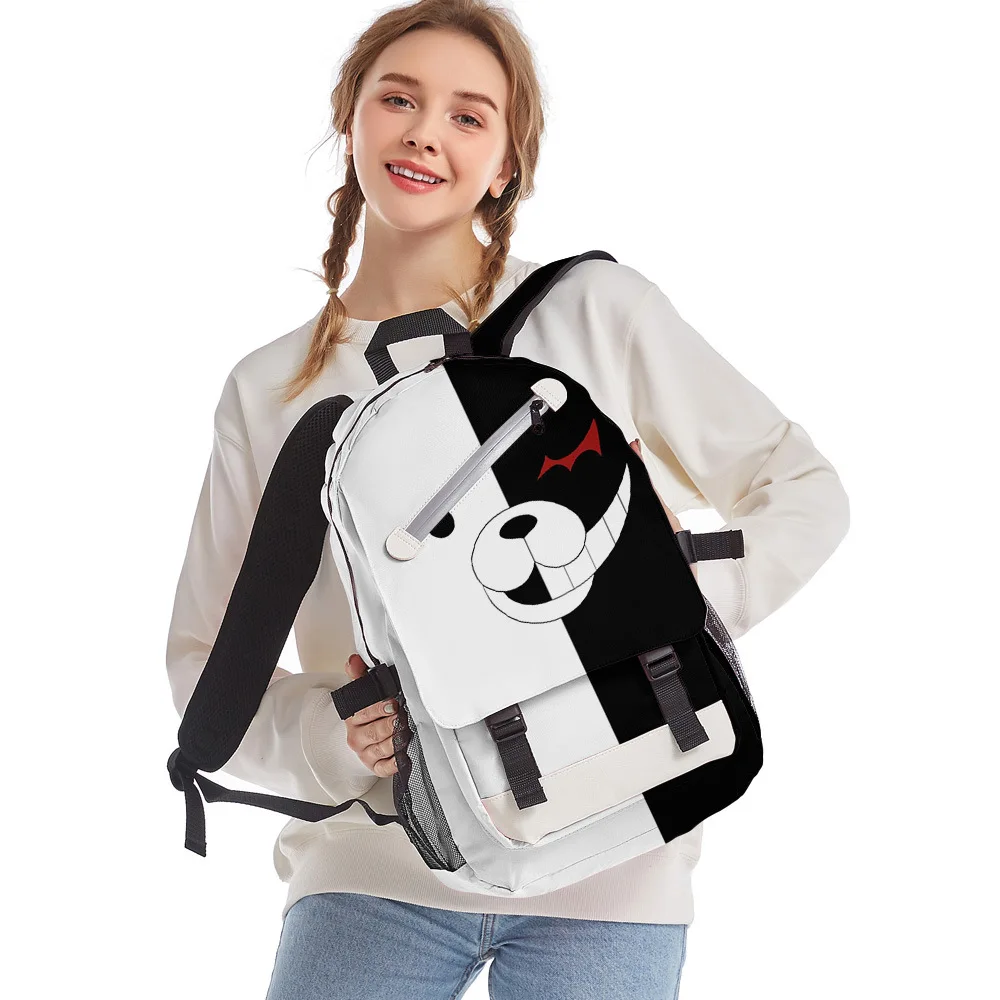 Японский рюкзак для мальчиков и девочек-подростков из ткани Оксфорд с аниме