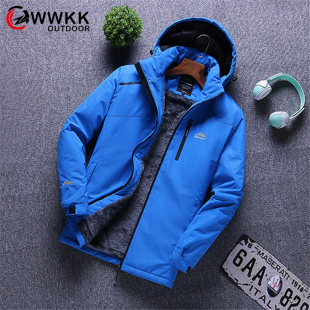 WWKK для мужчин и женщин холодная защита водонепроницаемая куртка прогулок