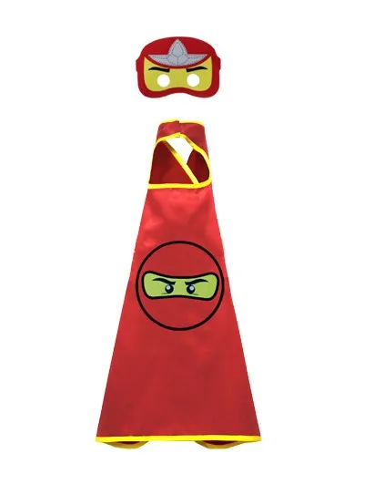 Red Cloak Новинка; Костюм Ниндзяго; костюм для маленьких мальчиков; костюм для мальчиков из спандекса; карнавальные вечерние костюмы на Хэллоуин; маскарадные костюмы для девочек; нарядная одежда ниндзя - Цвет: Red Cloak