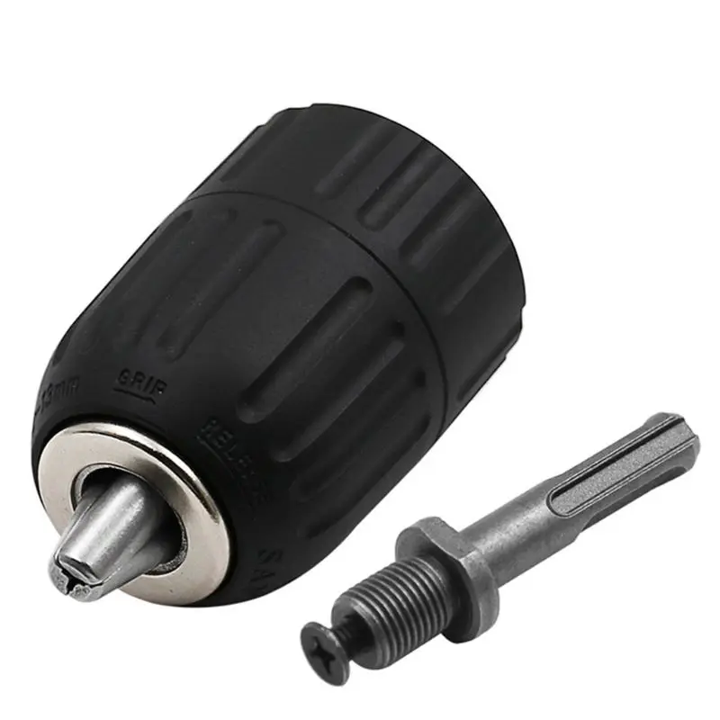 SDS Plus хвостовик до 1/4 &quot20 unf БЕСКЛЮЧЕВОЙ патрон адаптер Ударная дрель 3 челюсти 2 13