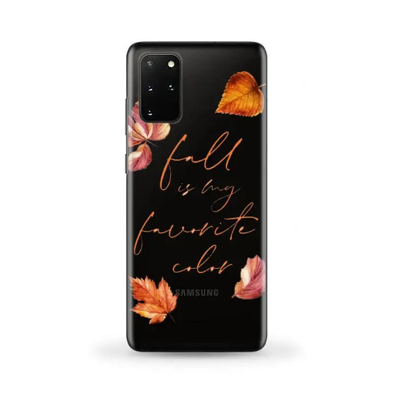 

Autumn pumpkins Phone Case for SAMSUNG A51 52 50 71 31 21 S 21 ultra 20 fe plus XIAOMI redmi note 10 8 9 pro HUAWEI P 30 40 lite