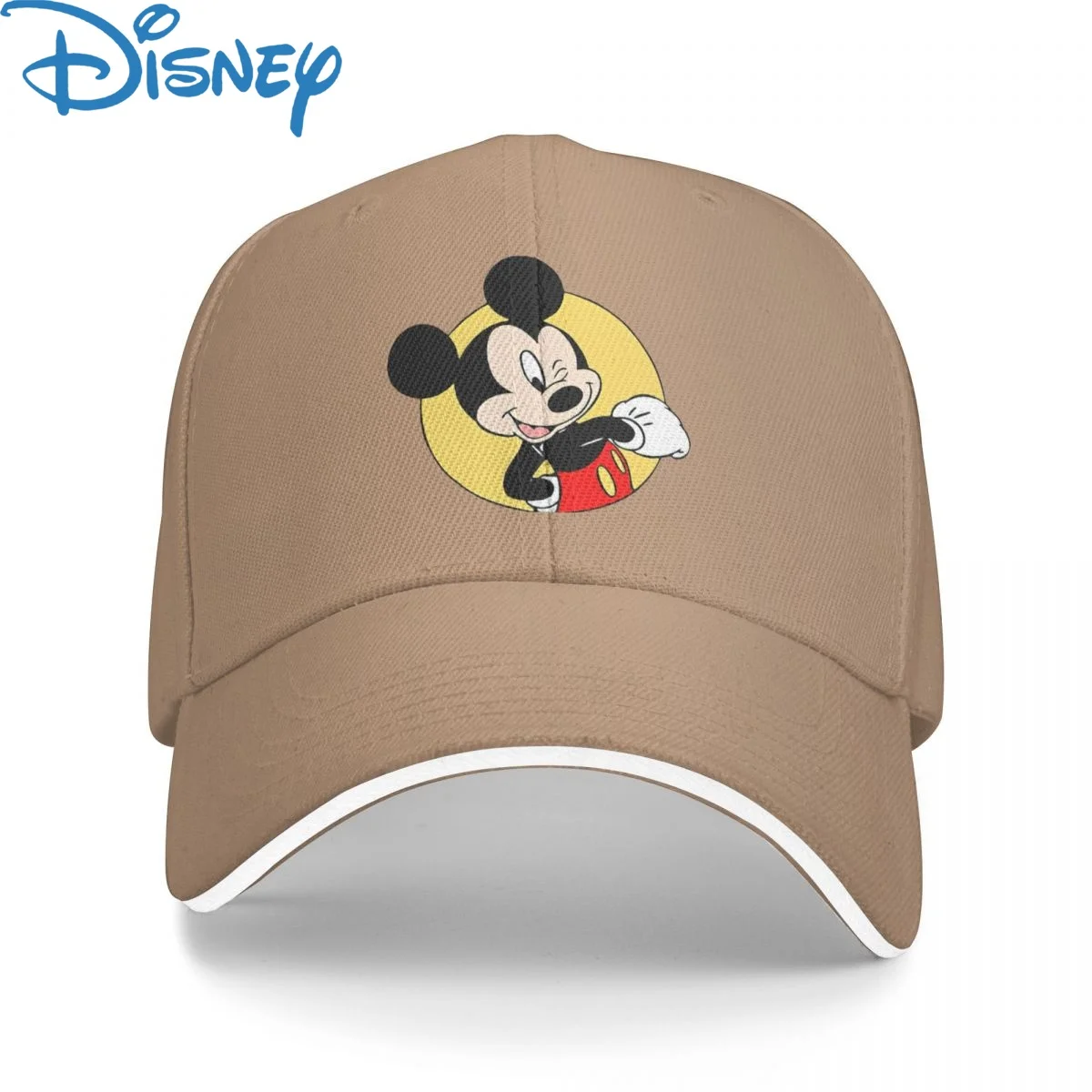 

Disney Mickey Mouse Baseball Cap Men Women Hip Hop Dad Sun Hat Trucker Hat 15