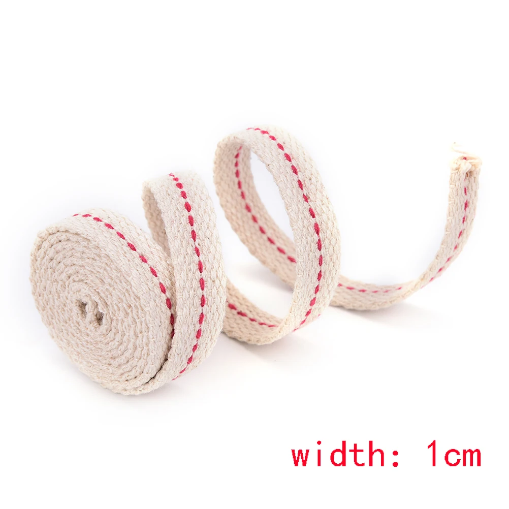 

1m Useful Strong Flat Cotton Wick Core For Kerosene Burner Stove Lighting Lantern Oil Lamp Making DIY Accessory