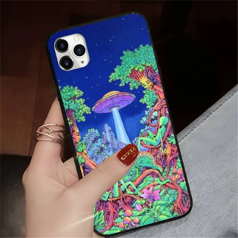 

alien case for airpods cover coque Phone Case for iPhone 11 12 pro XS MAX 8 7 6 6S Plus X 5S SE 2020 XR