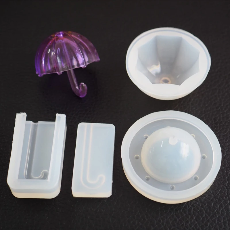 1 набор силиконовая форма для смолы в виде зонта| |