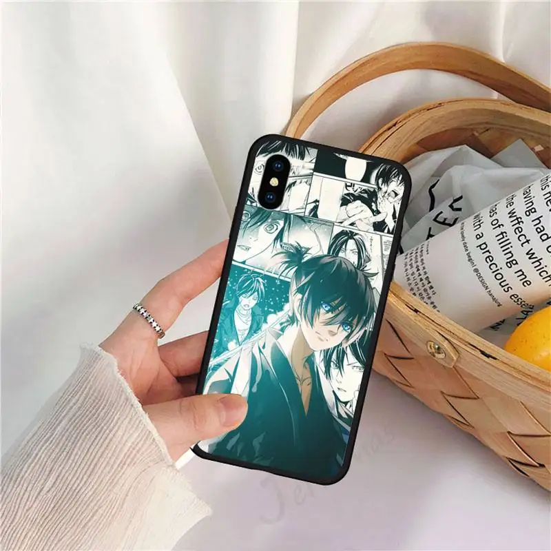 

Japanese Yato Noragami Anime Art Phone Case for iPhone 11 12 pro XS MAX 8 7 6 6S Plus X 5S SE 2020 XR