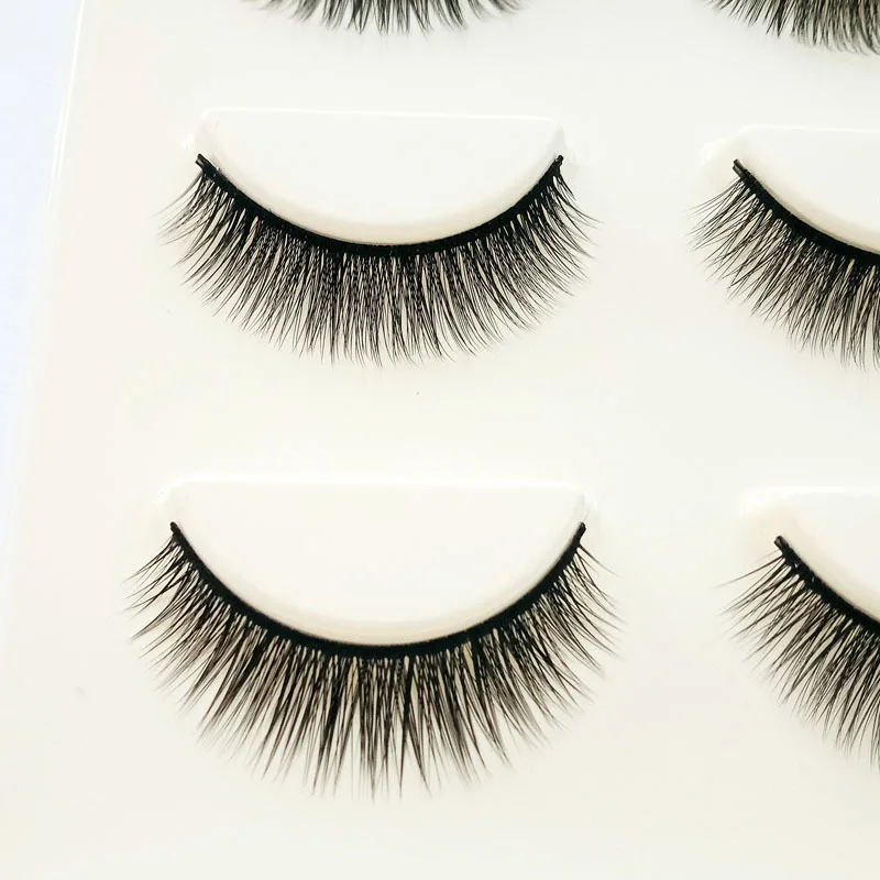 Объемные Накладные ресницы для макияжа с большими глазами мягкие натуральные