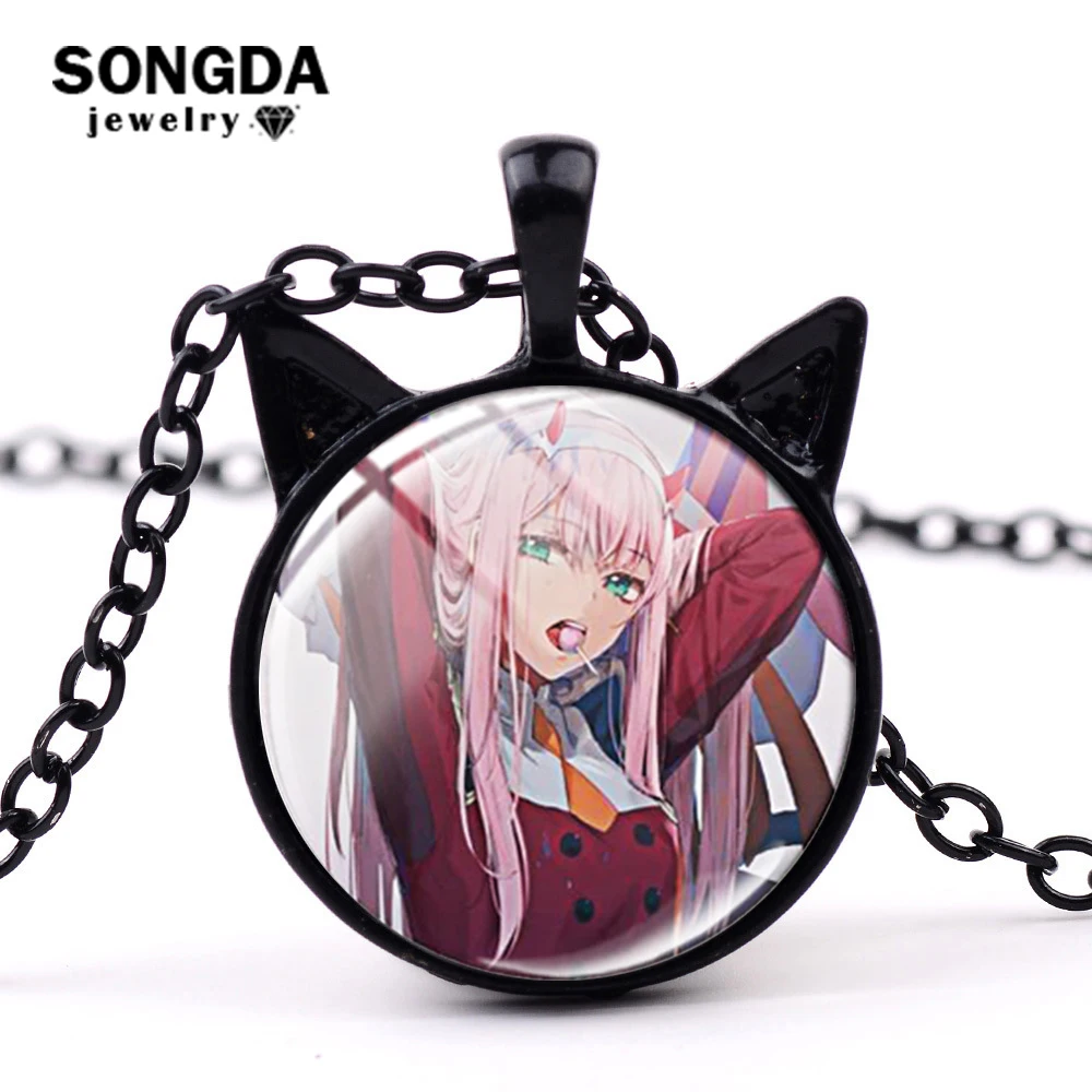 SONGDA DARLING в FRANXX Косплэй длинные Цепочки и ожерелья подарок отаку Невероятно милые
