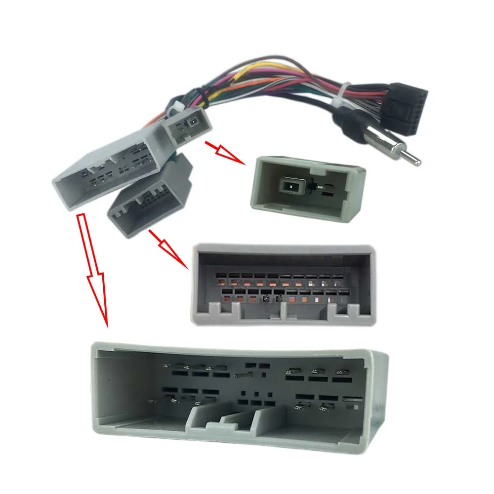 Кабель-переходник для автомобильного радиоприемника HONDA CRV Civic 2007 ~ 2011 проводка