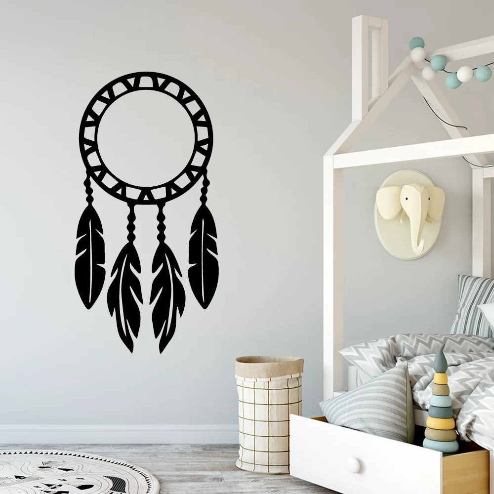 

Funny Dreamcatcher Environmental Protection Vinyl Stickers Living Room Bedroom Decoration Accessories Murals