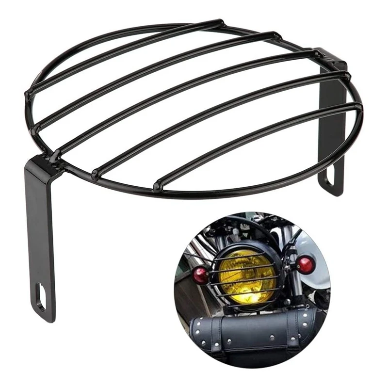

Motorcycle Headlight Mesh Grille Cover Mask for GN125 CG125