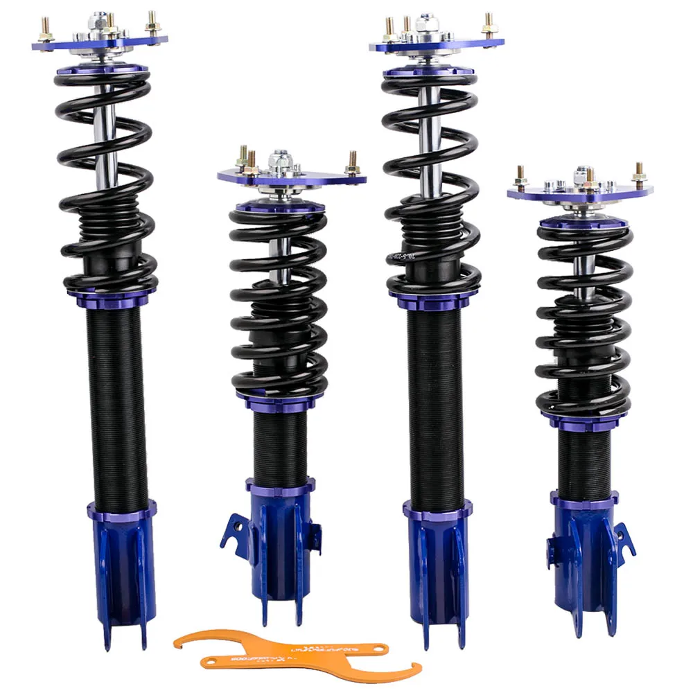 Coilovers амортизатор подвески для Subaru Impreza WRX GDB 2002 2007 2004 STI 04 Saab 9 2X + Camber