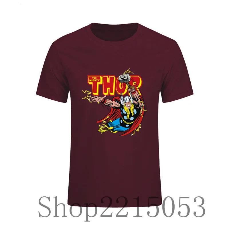 Thunder Strike Thor Mighty Thor's hammer Мужская футболка 2020 camiseta tumblr totoro летние компрессионные