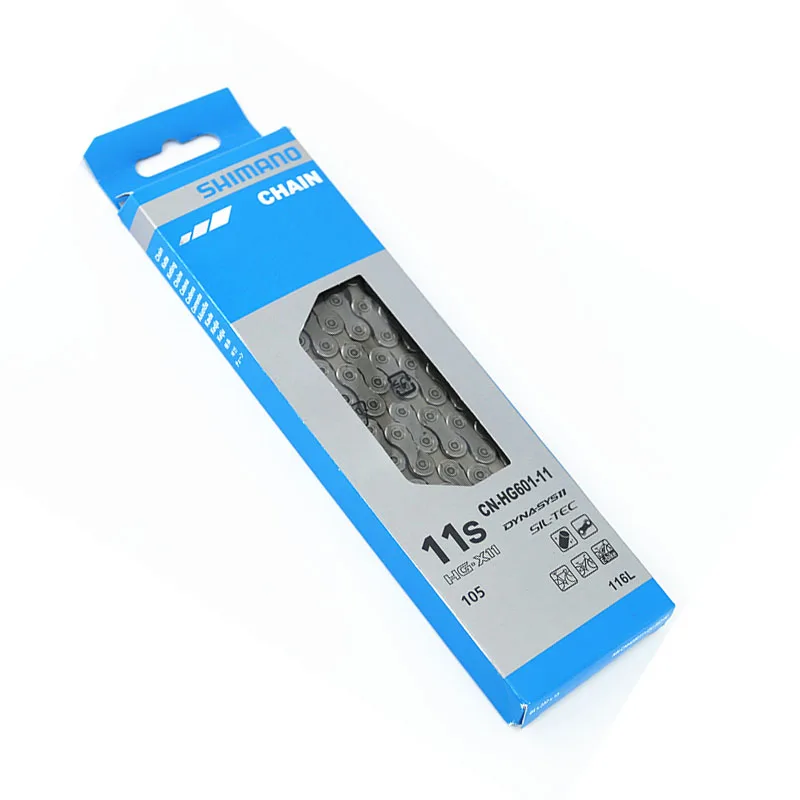 SHIMANO DYNA SYS SIL TEC CN HG601 11S скоростная цепь 116L звено MTB и дорожный