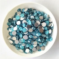 mocha blue zircon rhinestones s6 s30 glitter crystal non hot fix flatback strass sewing fabric garment nail art stone