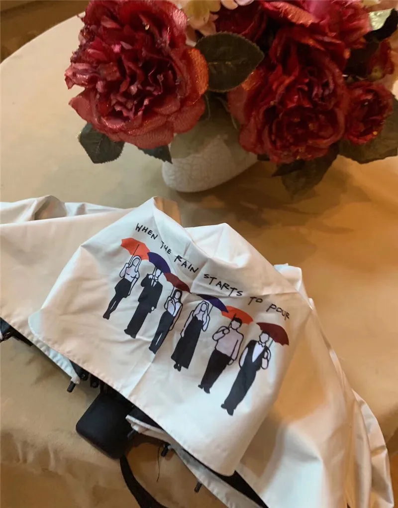 Складной зонт для костюмированной вечеринки Друзья | Тематическая одежда и