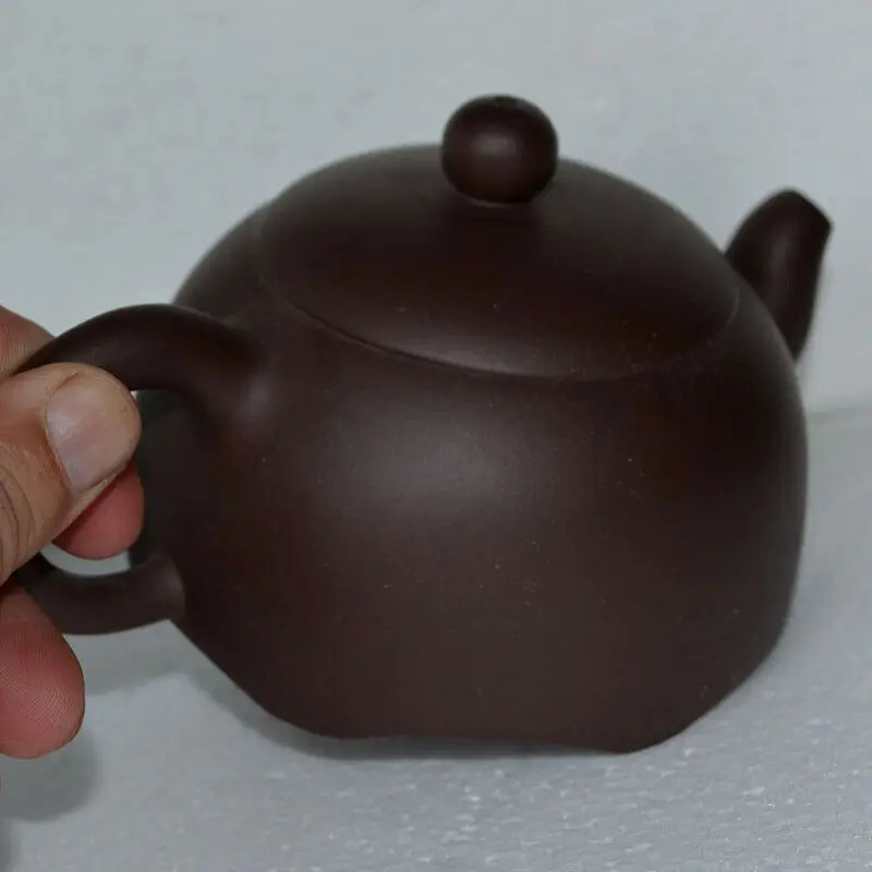 

Yixing purple clay Teapot 240ml Chinese zisha mud handmade pot traditional chinese tea set