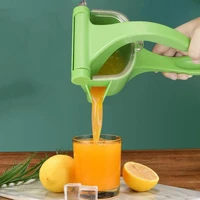1pc manual juice squeezer aluminum alloy hand pressure lemon juicer pomegranate lemon orange squeezer kitchen accessories
