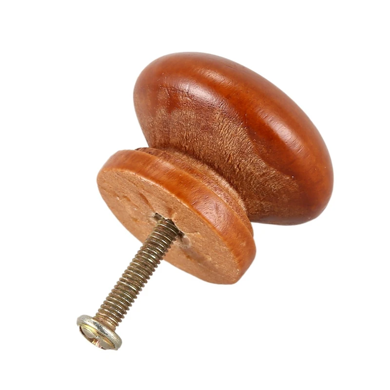 10 шт./лот деревянные ручки для ящика шкафа двери мебельных шкафов с