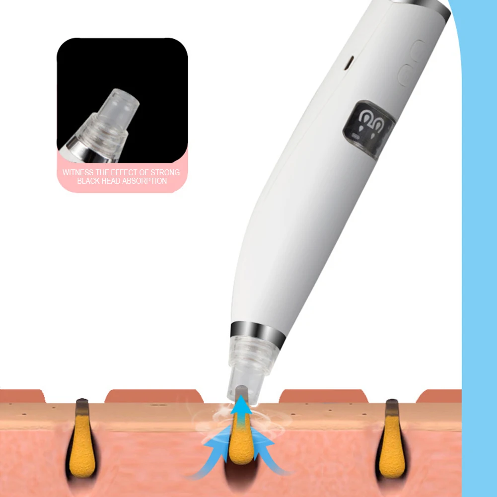 

Electric Blackhead Remover Blackheads Vacuum Pore Cleaner Skin Care Machinel Nose Face Deep Cleansing Machine Beauty Tool