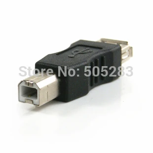 2 шт. USB B Штекерный соединитель кабеля адаптера компьютера принтер Сканнер