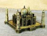set exclusive indian taj mahal metal crafts world landmark building model alloy large room world famous landmark