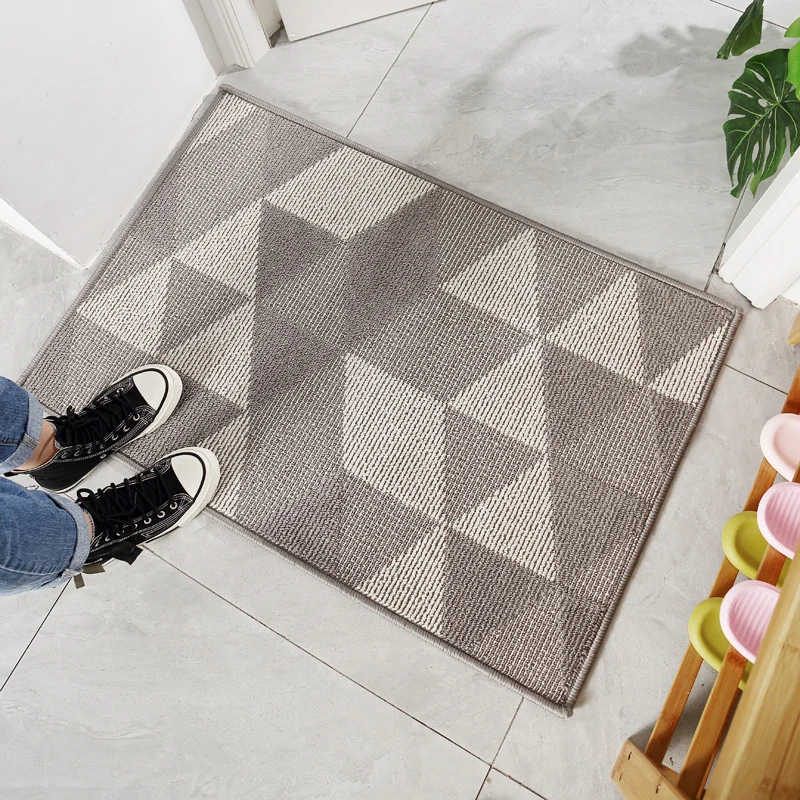 

Geometric Carpet Entrance Door mat Living Room Anti-slip Carpet Kitchen Rug Welcome Mats For Front Door Wear-Resistant Carpet